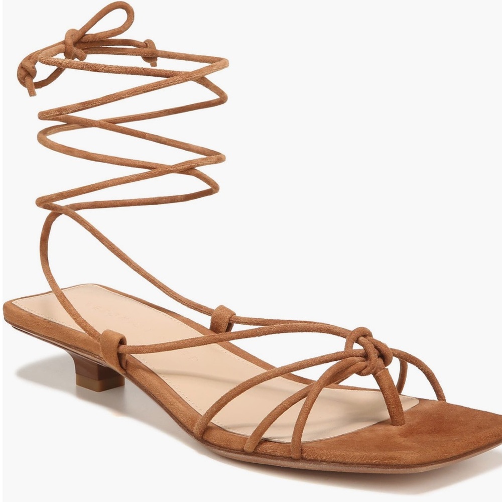 NWT Veronica Beard Foley Wrap Strappy Sandals